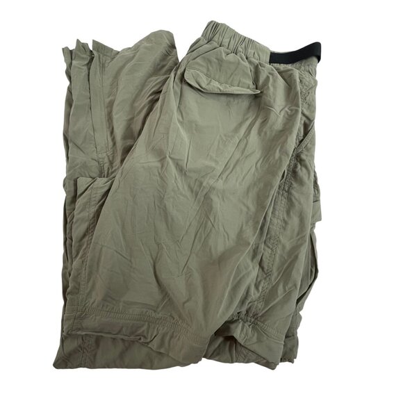 Exofficio Convertible Pants Mens Large Nylon Tan Cargo pocket Utility Outdoor - Picture 1 of 9